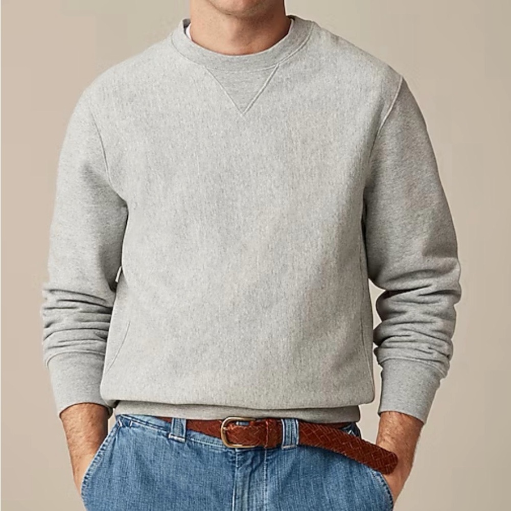 J. Crew French Terry Crewneck Sweatshirt